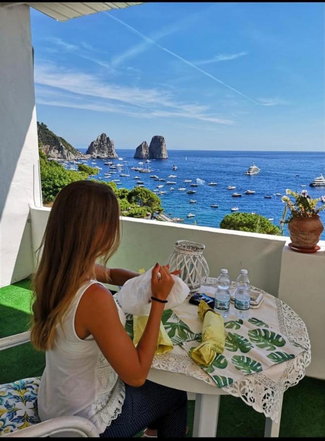 La Finestra Sui Faraglioni Lägenhet Capri Exteriör bild